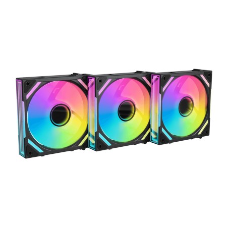 ventilateur de boîtier pc wingboost-4 argb 120mm 3 uds