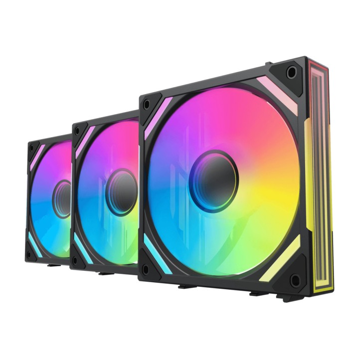 ALPENFÖHN PC-ház ventilátor WINGBOOST-4 ARGB 120MM 3 UDS