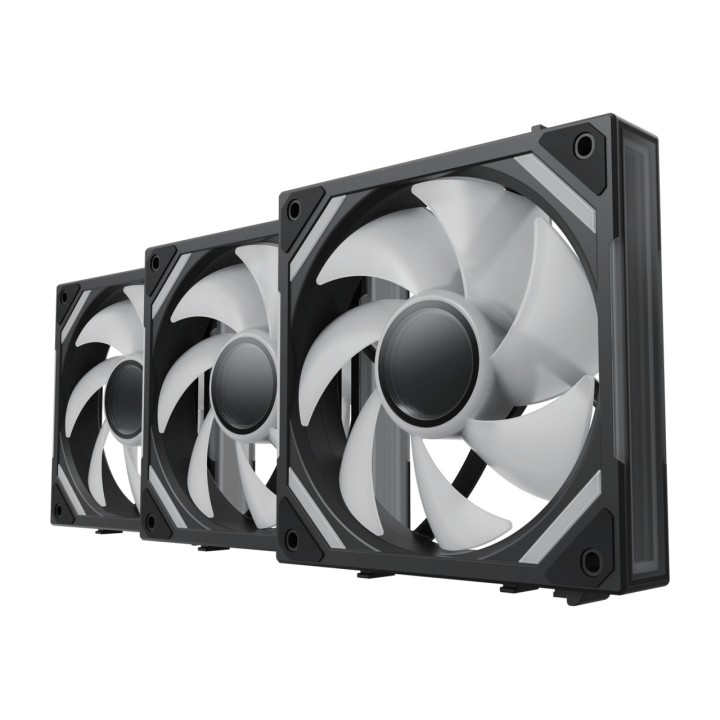 ALPENFÖHN Ventilador de caja de PC WINGBOOST-4 ARGB 120MM 3 UDS 100166578