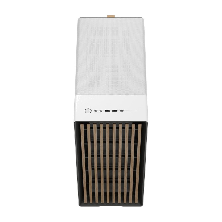 FRACTAL DESIGN Caja de PC semitorre con frontal de madera y lateral de malla NORTH 1858064VAR