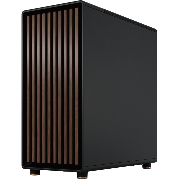 FRACTAL DESIGN Midi-tower-pc-behuizing met houten