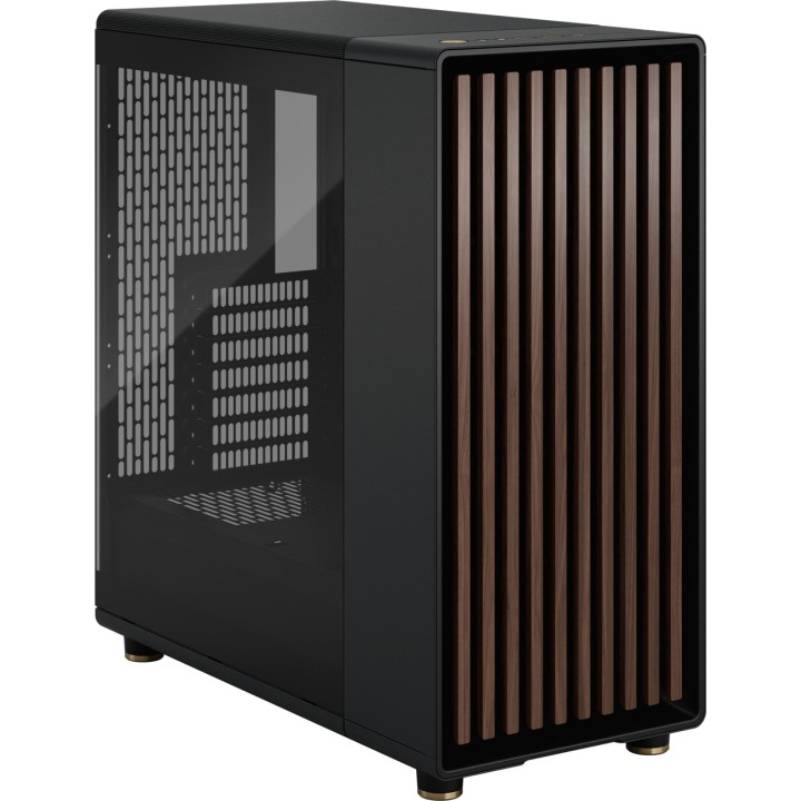FRACTAL DESIGN Caja de PC semitorre con frontal de madera y cristal templado NORTH TG 1858071VAR
