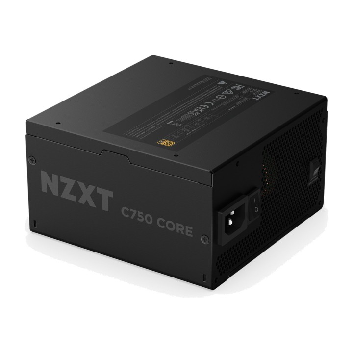 NZXT Modulær strømforsyning til PC C750 GOLD CORE 750W-ATX