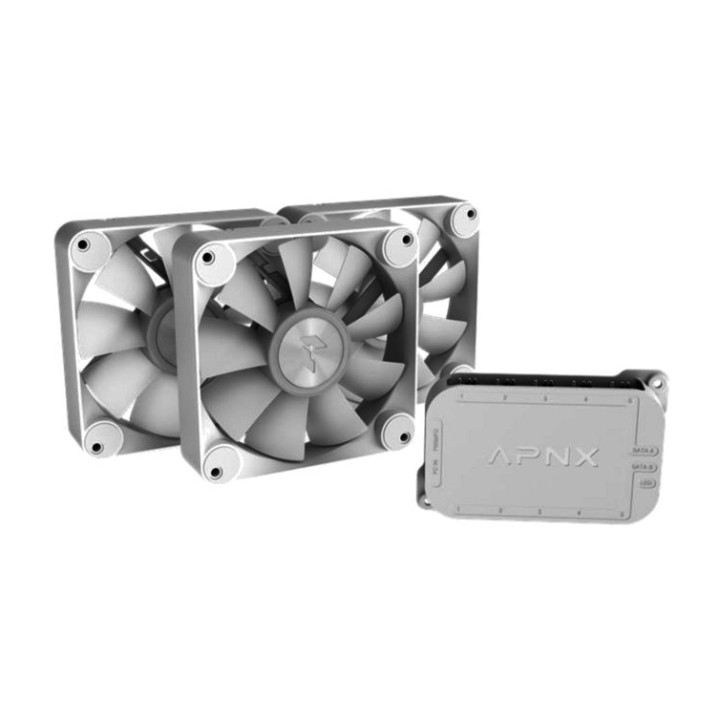 APNX Ventilator pentru carcasa PC-ului FP1 120MM ARGB 3 UDS