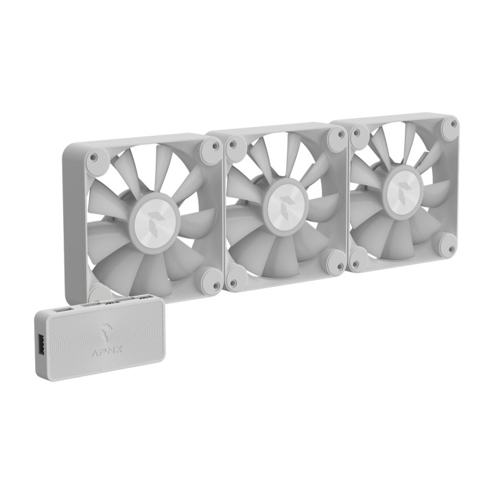 APNX PC case fan FP1 120MM ARGB 3 UDS 100154423VAR