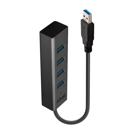 concentrador usb de 4 puertos de aluminio 3.2 gen 1 5gbit/s 43324