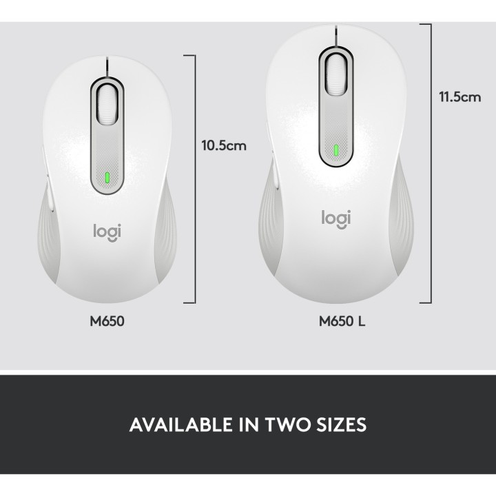LOGITECH Csendes vezeték nélküli egér SIGNATURE M650