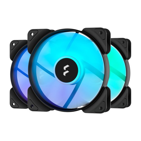 ventilador de caja de pc aspect-12-rgb 120mm pwm 3 uds