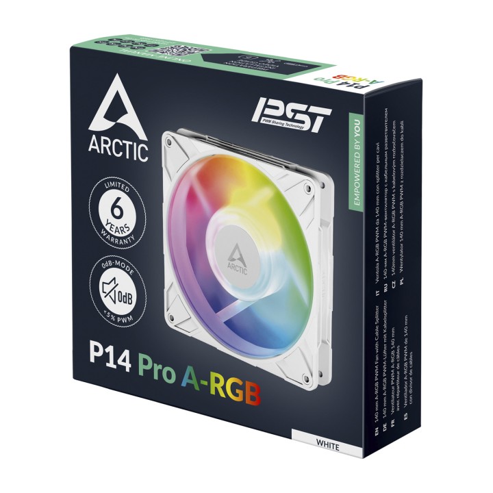 ARCTIC PC-kotelotuuletin P14 PRO A-RGB 140MM 100147019VAR