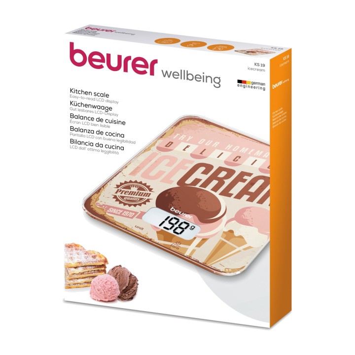 BEURER Digitaalinen keittiövaaka 5KG 1350341