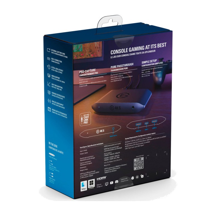 ELGATO Εξωτερική συσκευή καταγραφής βίντεο 4K S 10GBR9901