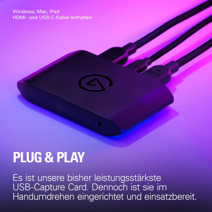ELGATO Carte d’acquisition vidéo externe 4K S 10GBR9901