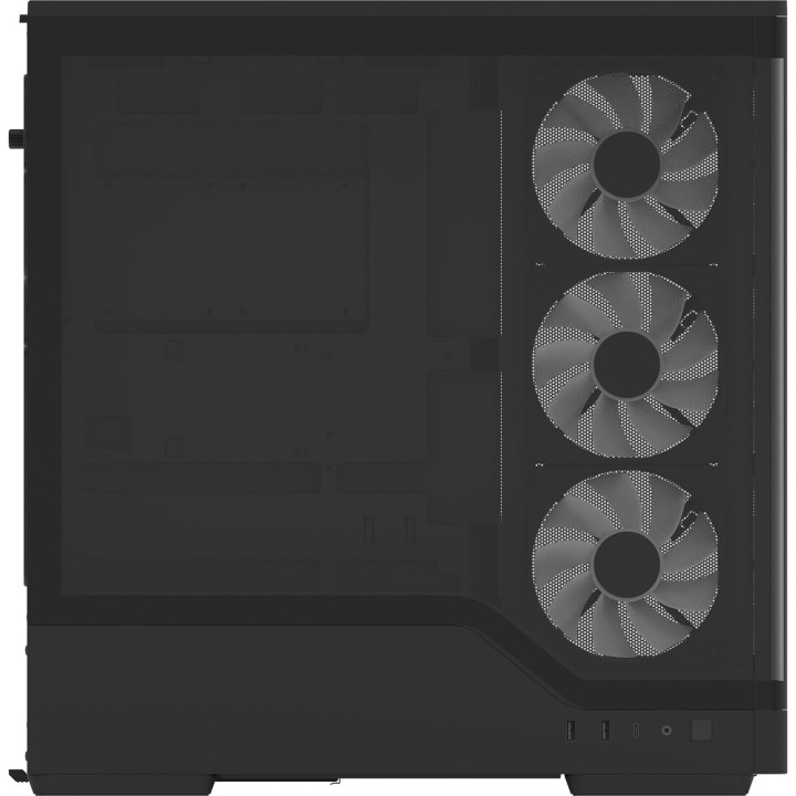 AEROCOOL Caja de PC semitorre con cristal templado P500A 100145089VAR