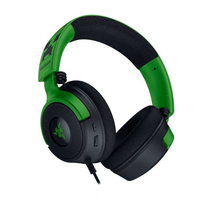 RAZER Kabelgebundenes Gaming-Headset KRAKEN V4 X MINECRAFT