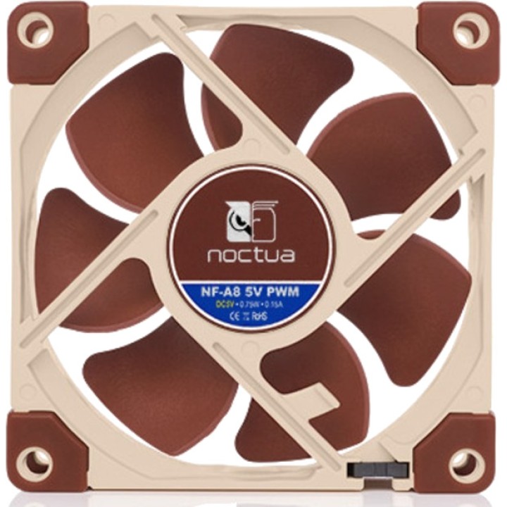 NOCTUA PC-ház ventilátor NF-A8 5V PWM 80MM 1467294