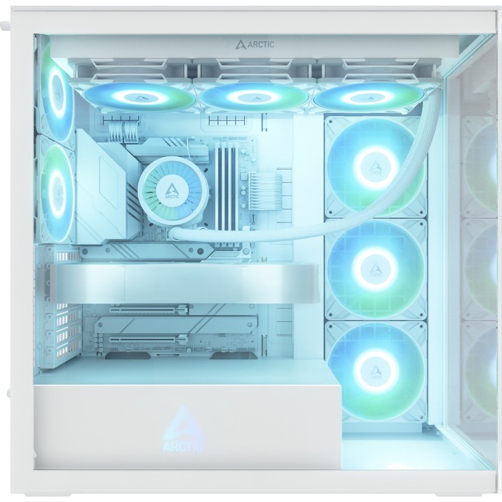 ARCTIC Mid-tower PC case with tempered glass XTENDER-E-ATX