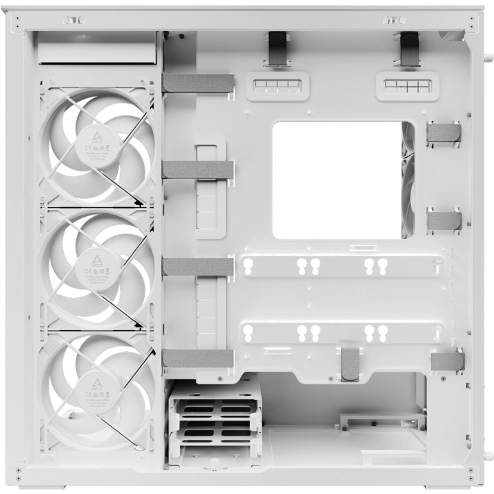 ARCTIC Caixa de PC semi-torre com vidro temperado