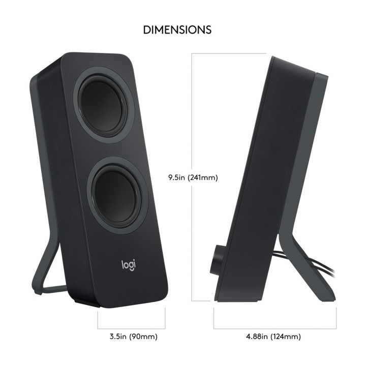 LOGITECH Altavoces de PC 2.0 Bluetooth Z207 1406006VAR