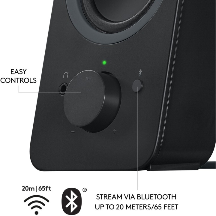 LOGITECH Altavoces de PC 2.0 Bluetooth Z207 1406006VAR