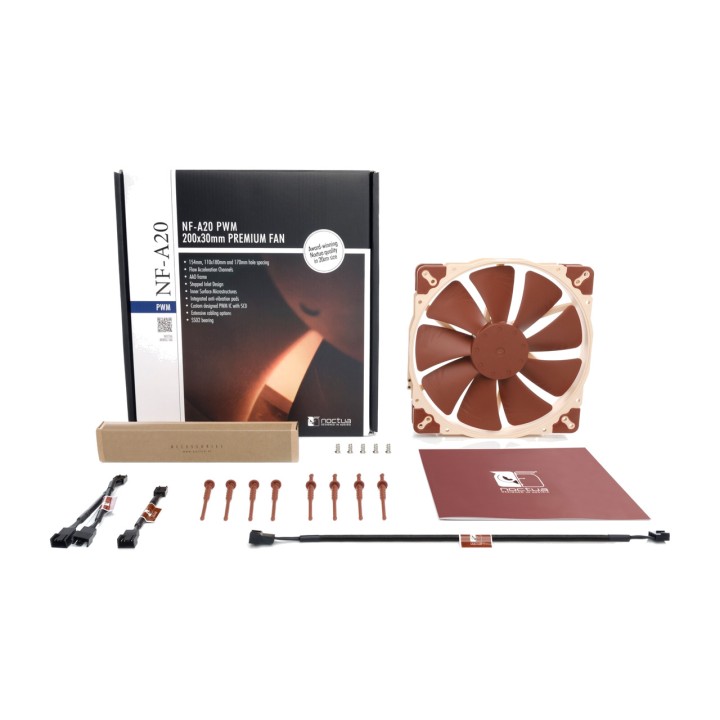 NOCTUA PC-ventilator NF-A20 PWM 200MM 1355834VAR