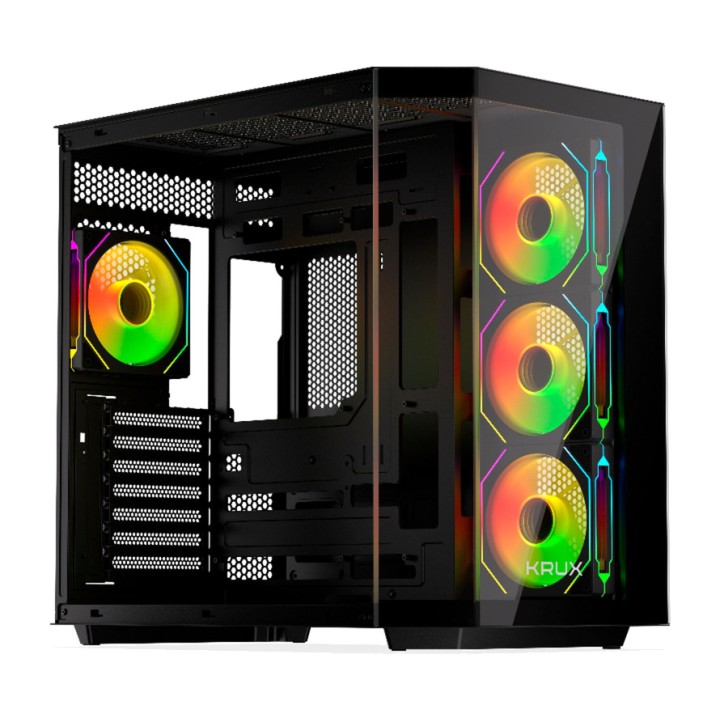 KRUX Semitower PC-kabinet med hærdet glas EMPERO-ATX-KRXD010