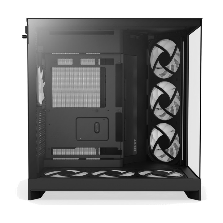 NZXT Obudowa PC semitower ze szkłem hartowanym H9 FLOW RGB+