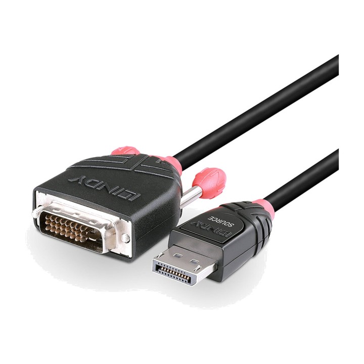 LINDY Videoadaptérový kábel DISPLAYPORT-A-DVI-D 2M 41491