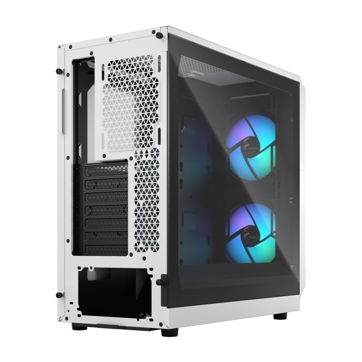 FRACTAL DESIGN PC-chassi semitower med härdat glas FOCUS