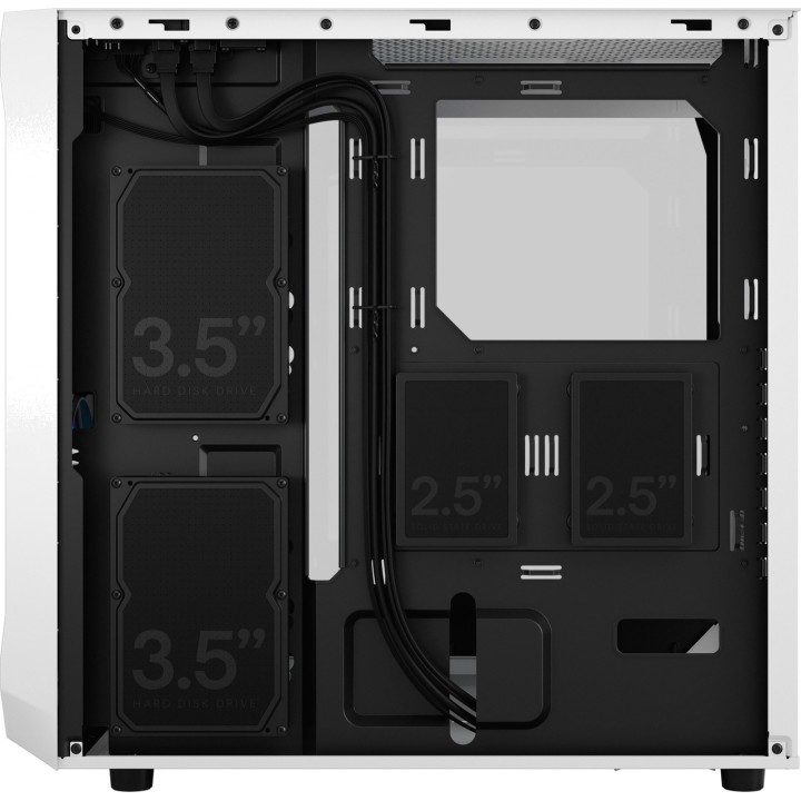 FRACTAL DESIGN Carcasă PC semitower cu sticlă călită FOCUS