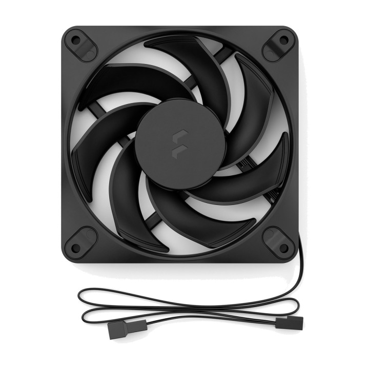 FRACTAL DESIGN Ventilador de caja de PC de aspas invertidas DYNAMIC 3 120 PWM REVERSE 100206025VAR
