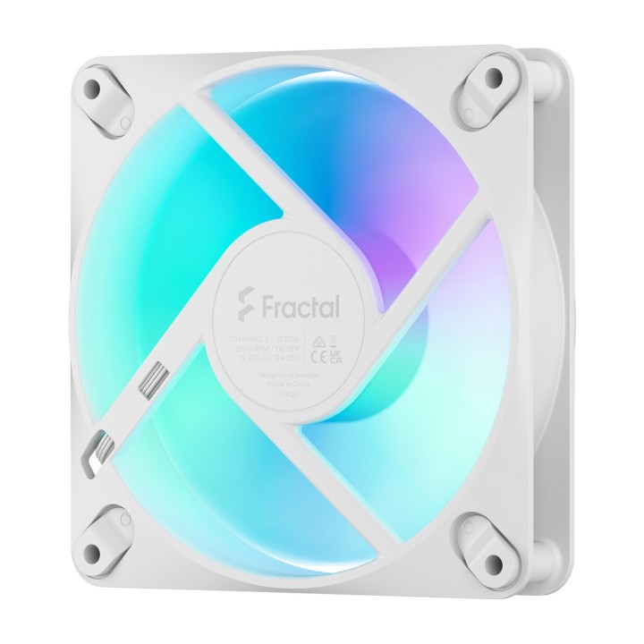 FRACTAL DESIGN Ventola per case PC DYNAMIC 3 120-RGB PWM