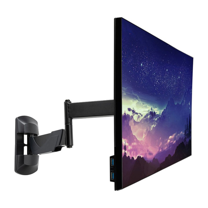 LINDY Tilting monitor wall mount VESA 75/100 10-26" 20KG