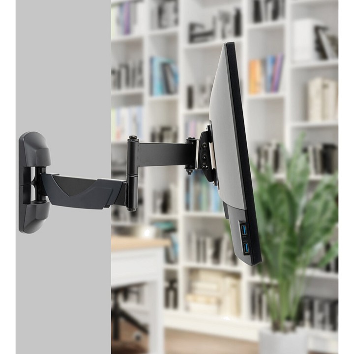 LINDY Nagibni stenski nosilec za monitor VESA 75/100 10-26"