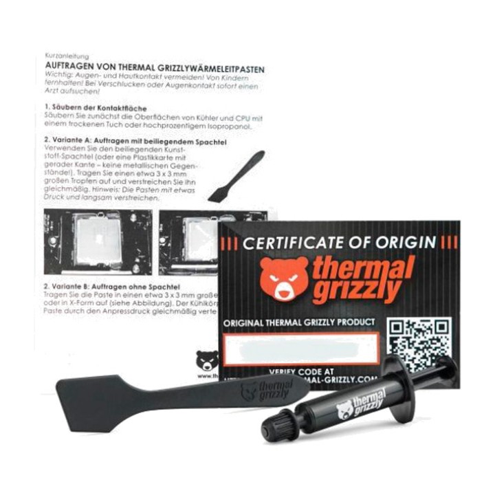 THERMAL GRIZZLY Koelpasta voor processor AERONAUT-1G 1749843