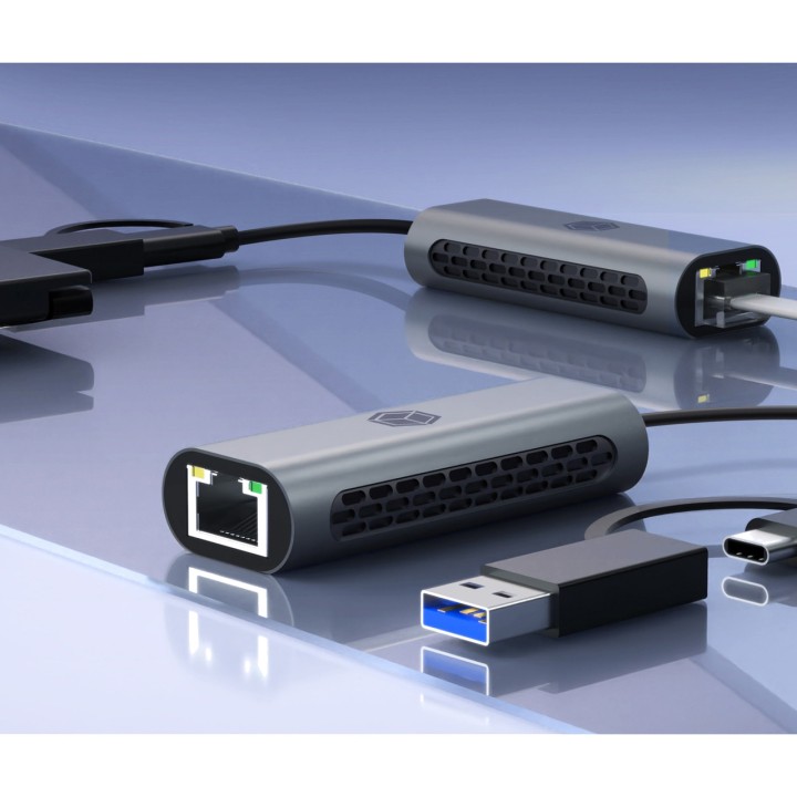 ICY BOX Adaptor de rețea Ethernet USB IB-LAN301-C3 2,5GBPS