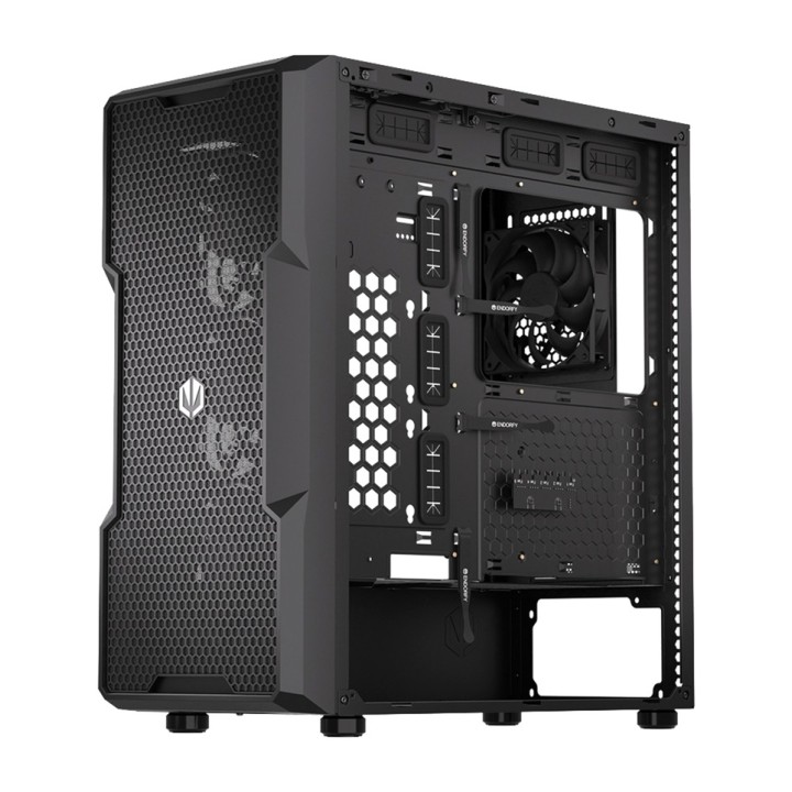 ENDORFY Midi-Tower-PC-Gehäuse mit gehärtetem Glas REGNUM-400