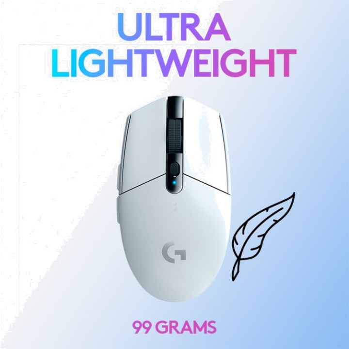 LOGITECH Mouse de gaming wireless G305-LIGHTSPEED 12000DPI