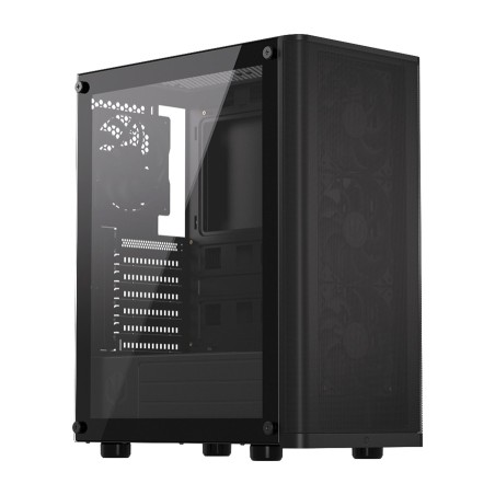 caja de pc semitorre con cristal templado ventum-200 air
