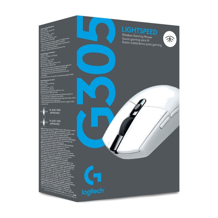 LOGITECH Mouse gaming wireless G305-LIGHTSPEED 12000DPI