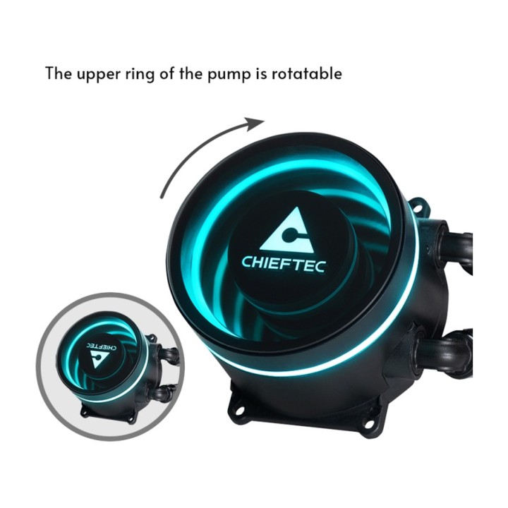 CHIEFTEC Refrigeración líquida AIO para CPU ICEBERG 360-RGB 100081504VAR