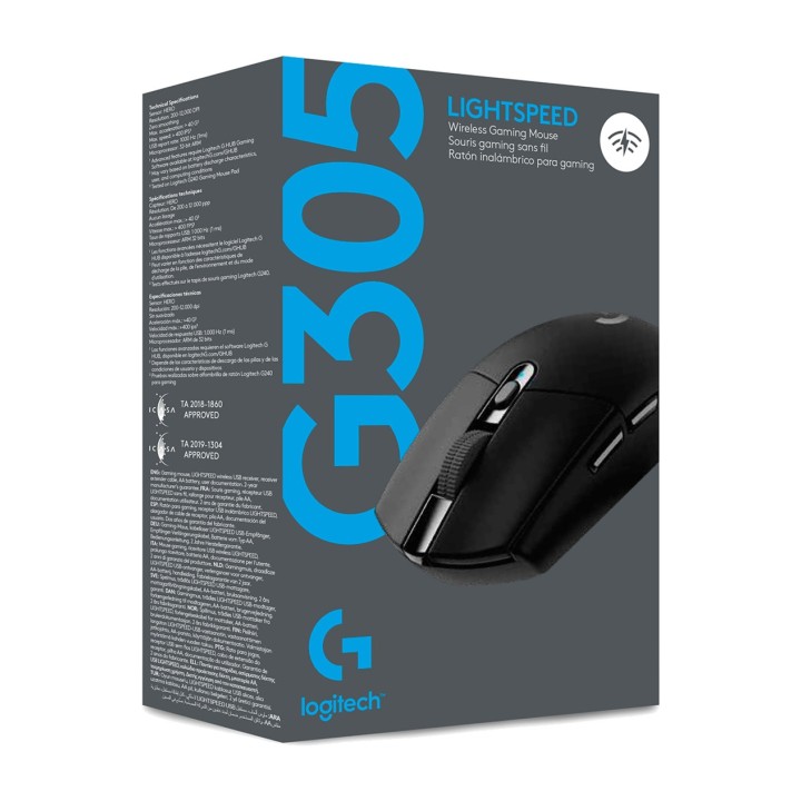 LOGITECH Ratón gaming inalámbrico G305-LIGHTSPEED 12000DPI 1473396VAR
