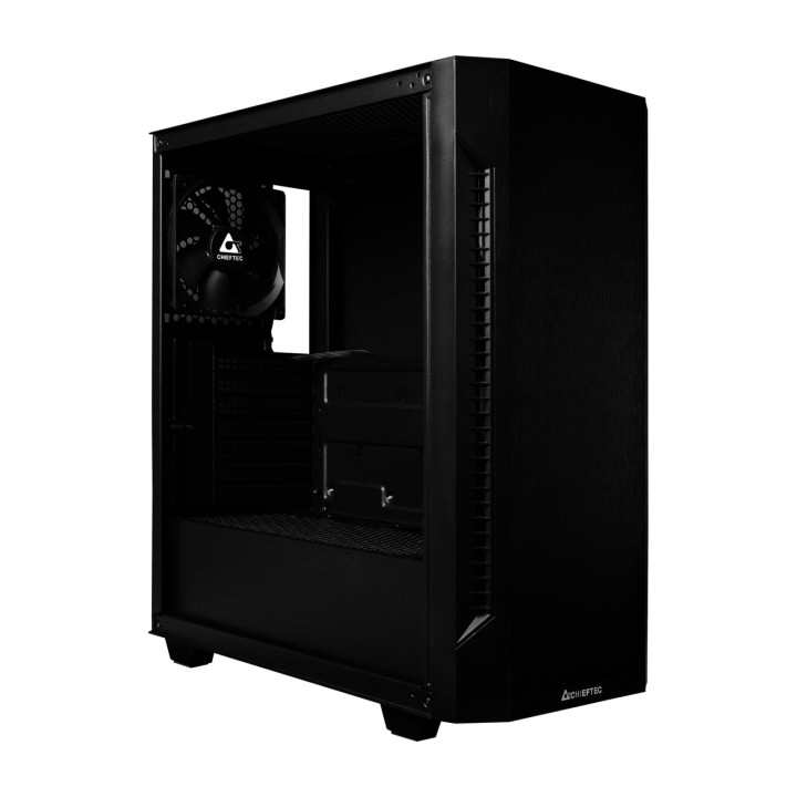 CHIEFTEC Caja de PC semitorre AS-01B-OP-ATX 1874169
