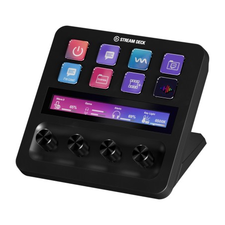 programmierbares bedienfeld mit lcd-tasten stream deck+ 10gbd9901