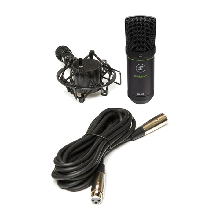 MACKIE Microfone de condensador com ligação XLR EM-91C