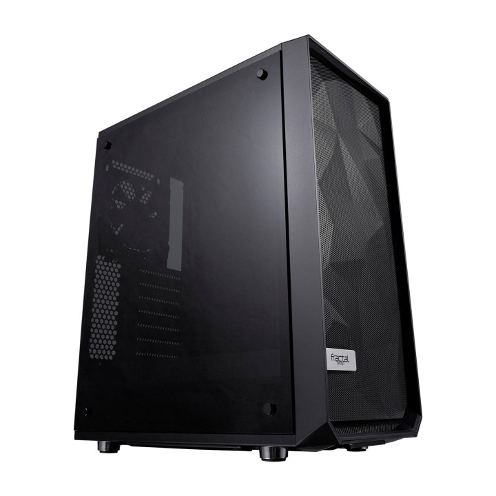 FRACTAL DESIGN Skříň PC semitower s tvrzeným sklem MESHIFY-C