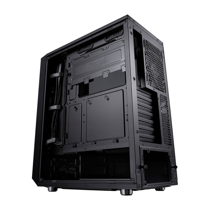 FRACTAL DESIGN Semitower PC-kabinet med hærdet glas