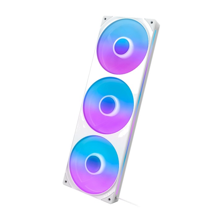 NZXT Kit de ventiladores de caja de PC con iluminación F360-RGB CORE 3X120MM 100066528VAR