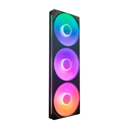kit de ventiladores de caja de pc con iluminación f360-rgb core 3x120mm