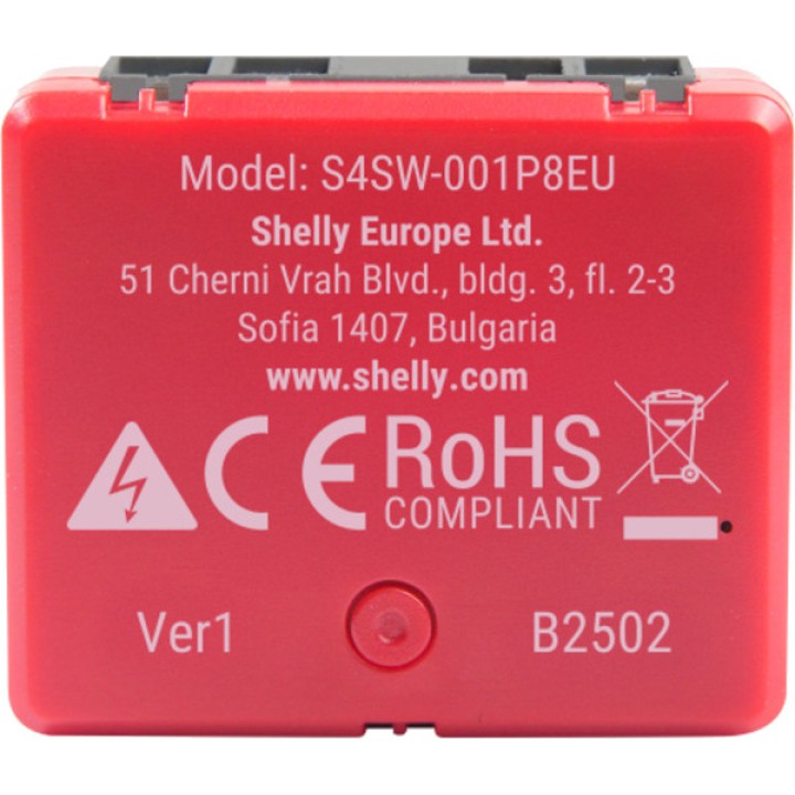 SHELLY Intelligentes WLAN-Relais mit Verbrauchsmessung