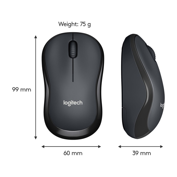 LOGITECH Leise kabellose Maus M220 SILENT 1294830